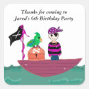 Search for pirate boat stickers Parrot