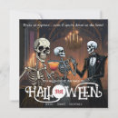 Search for formal halloween invitations Skeleton