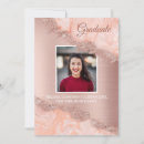 Search for pink and gold graduation invitations Class of 2025