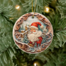 Search for vintage santa christmas tree decorations Classic