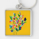 Search for bright abstract key rings Floral