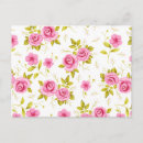 Search for rose pattern postcards Floral