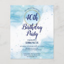 Search for blue watercolor splash invitations Budget