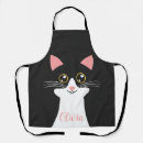 Search for black cats aprons Retro style