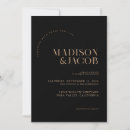 Search for tan and black invitations Modern