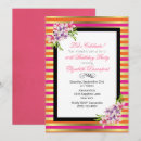 Search for flower border birthday invitations Elegant