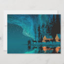 Search for northern lights christmas cards Snow