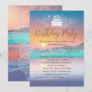 Search for island party invitations Sunset