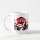 Search for japanese mount fuji mugs Cherry blossom