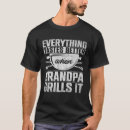 Search for grill mens tshirts Grandpa