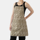 Search for taupe aprons Damask