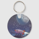 Search for rocket key rings Science fiction