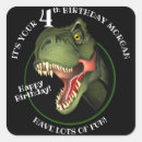 Search for scary dinosaur stickers Fun dinoseur design