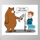 Search for funny cartoon fish posters Fisherman