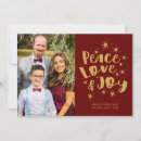 Search for love christmas cards Peace love joy