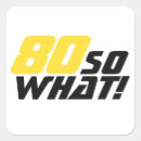 Search for funny 80th birthday stickers Humour