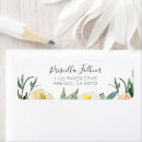 Search for pastel peach return address labels Floral