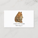 Search for bear business cards Whimsical