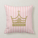 Search for crown cushions Pink and gold
