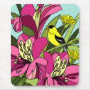 Search for goldfinch mousepads Flowers