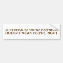 Search for offend bumper stickers Conservative