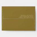 Search for gold wedding envelopes Classic