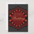 Search for satin wedding invitations Black