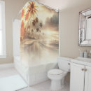 Search for sunset sunrise shower curtains Tropical