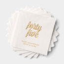 Search for 45th anniversary napkins Modern