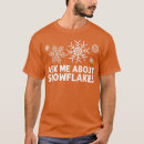 Search for snowflake mens tshirts Snow chrismas