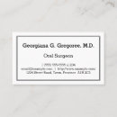 Search for prosthodontist business cards General dentist
