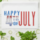 Search for 4th of july tea towels Red white and blue