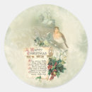 Search for happy bird stickers Vintage christmas
