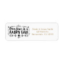 Search for fairy tale return address labels Party