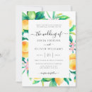Search for citrus wedding invitations Summer