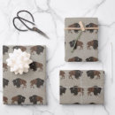 Search for bison wrapping paper Animals