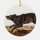 Search for wolf christmas tree decorations Vintage