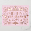 Search for scandinavian christmas cards Floral