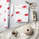 Search for graduation wrapping paper Red