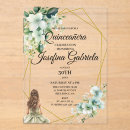 Search for acrylic quinceanera invitations Miss quince anos