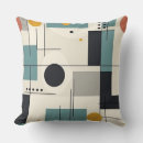 Search for mid century modern cushions Black