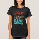 Search for loyalty tshirts Have