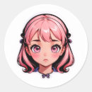 Search for hair style stickers Girl