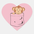 Search for monkey face stickers Ape