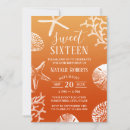 Search for beach sweet 16 invitations Birthday