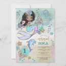 Search for black mermaid invitations Party
