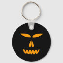 Search for halloween jack o lantern key rings Black