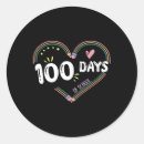 Search for girl boy kid student stickers Happy 100th day