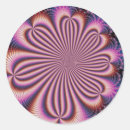 Search for fractal flower stickers Abstract