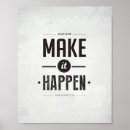 Search for success posters Typography